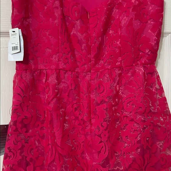 Elegant Pink Lace Dress by Laundry - Picture 8 of 8